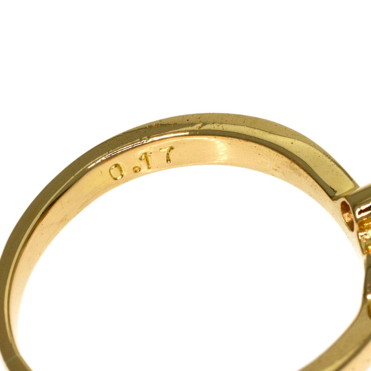 TASAKI Diamond Ring K18 Yellow Gold Ladies [Used]