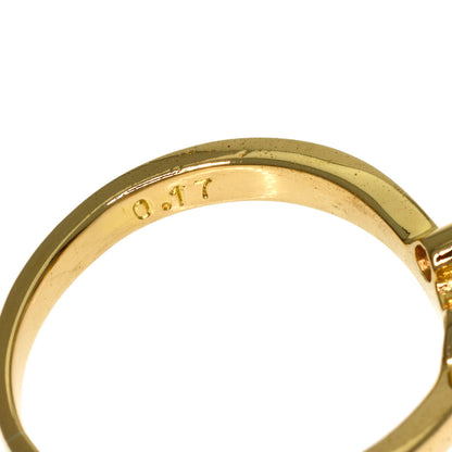 TASAKI Diamond Ring K18 Yellow Gold Ladies [Used]