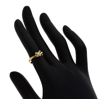 TASAKI Diamond Ring K18 Yellow Gold Ladies [Used]