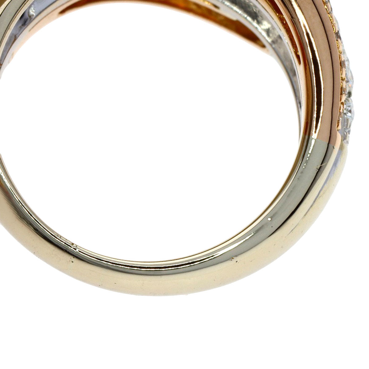 PICCHIOTTI Diamond Ring K18 White Gold 18K Pink GoldLadies [Used]
