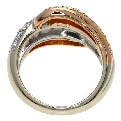 PICCHIOTTI Diamond Ring K18 White Gold 18K Pink GoldLadies [Used]