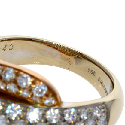 PICCHIOTTI Diamond Ring K18 White Gold 18K Pink GoldLadies [Used]