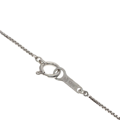 TASAKI 3P Diamond Necklace K18 White Gold Ladies [Used]