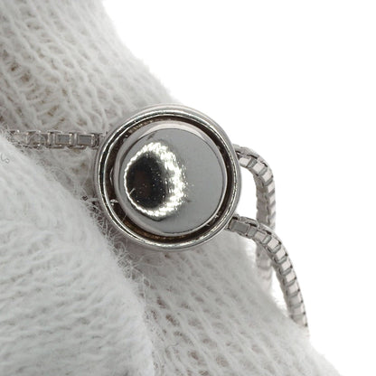 TASAKI 3P Diamond Necklace K18 White Gold Ladies [Used]
