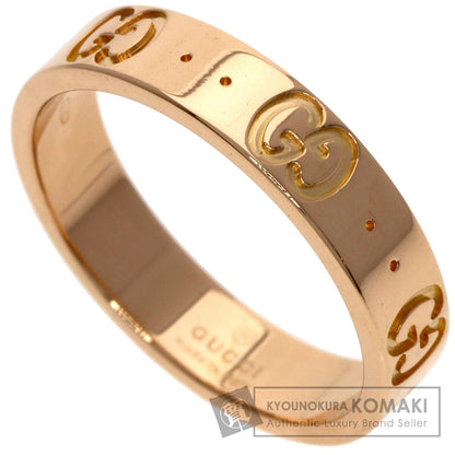 GUCCI Icon # 11 Ring K18 Pink Gold Ladies [Used]