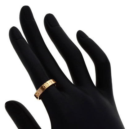 GUCCI Icon # 11 Ring K18 Pink Gold Ladies [Used]
