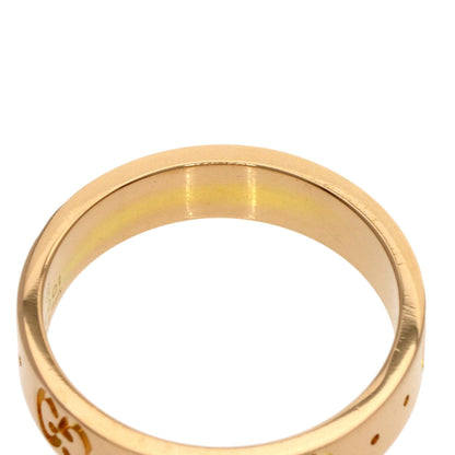 GUCCI アイコン #8 Ring K18 Pink Gold Ladies [Used]