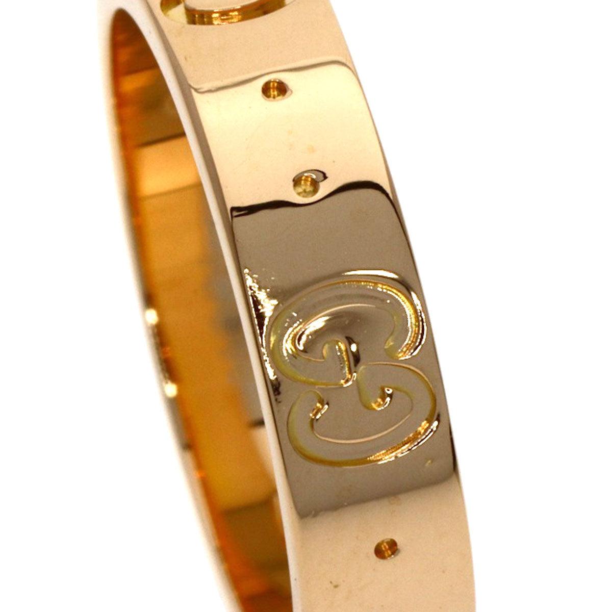 GUCCI アイコン #8 Ring K18 Pink Gold Ladies [Used]
