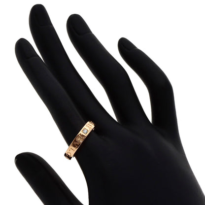 BVLGARI BVLGARI BVLGARI 1P Diamond Ring K18 Pink Gold Ladies [Used]