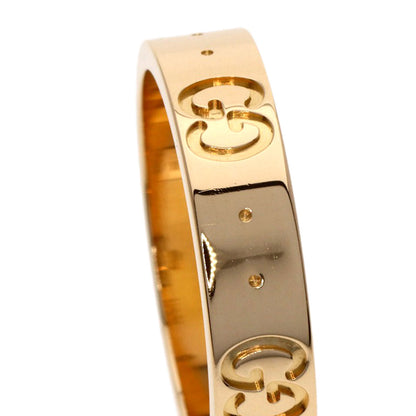 GUCCI アイコン #8 Ring K18 Pink Gold Ladies [Used]