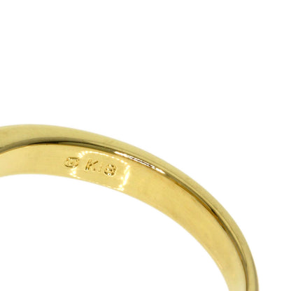 MIKIMOTO Diamond Ring K18 Yellow Gold Ladies [Used]