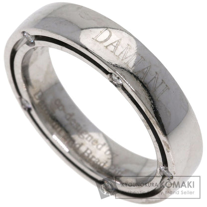 Damiani D-Side Diamond Ring K18 White Gold Ladies [Used]