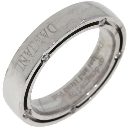 Damiani D-Side Diamond Ring K18 White Gold Ladies [Used]