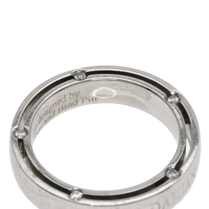Damiani D-Side Diamond Ring K18 White Gold Ladies [Used]
