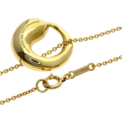 TIFFANY&Co. Eternal circle Necklace K18 Yellow Gold Ladies [Used]