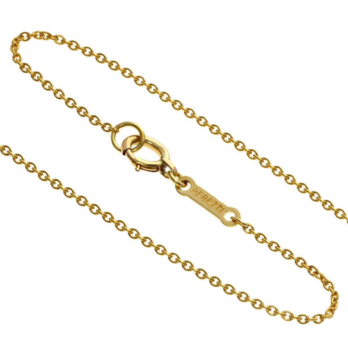 TIFFANY&Co. Eternal circle Necklace K18 Yellow Gold Ladies [Used]