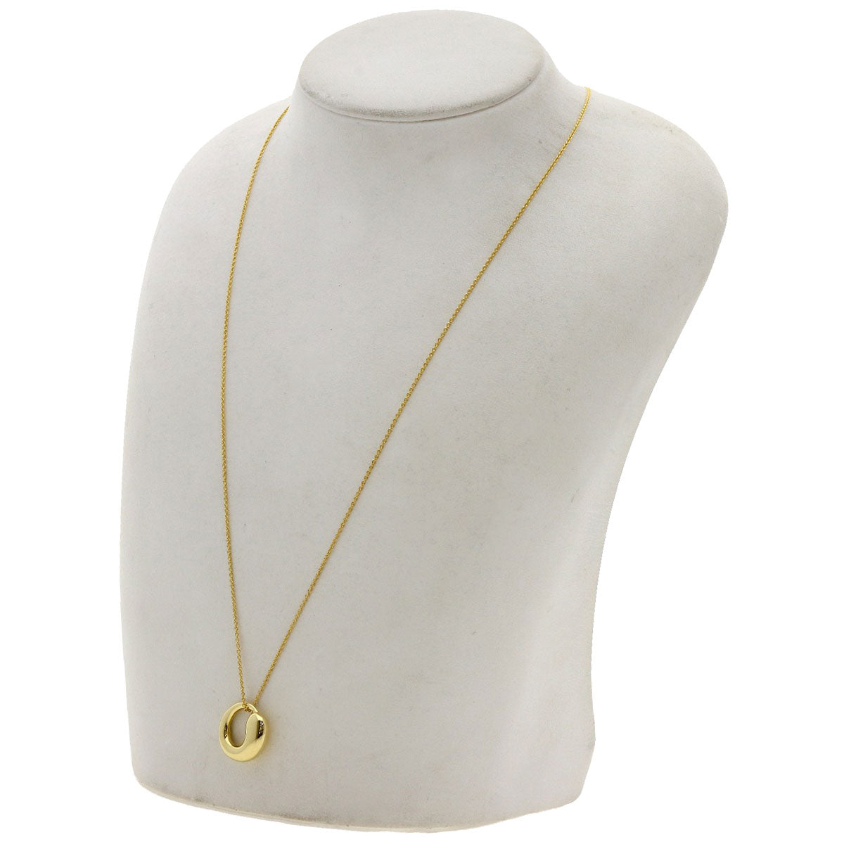 TIFFANY&Co. Eternal circle Necklace K18 Yellow Gold Ladies [Used]