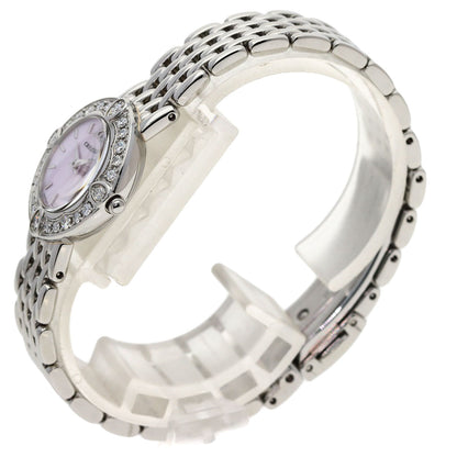 SEIKO CREDOR Signo Bezel Diamond Watches 1E70-0CY0 Stainless Steel/Stainless Steel Ladies