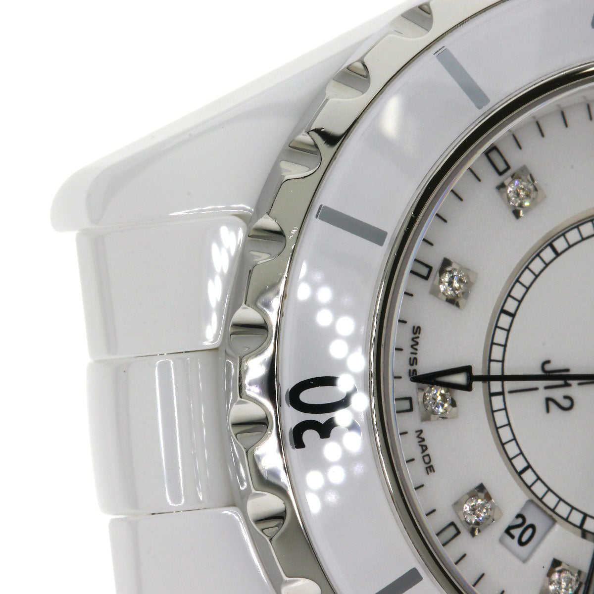 CHANEL J12 1.3" Watches H1628 Ceramic/Ceramic Ladies