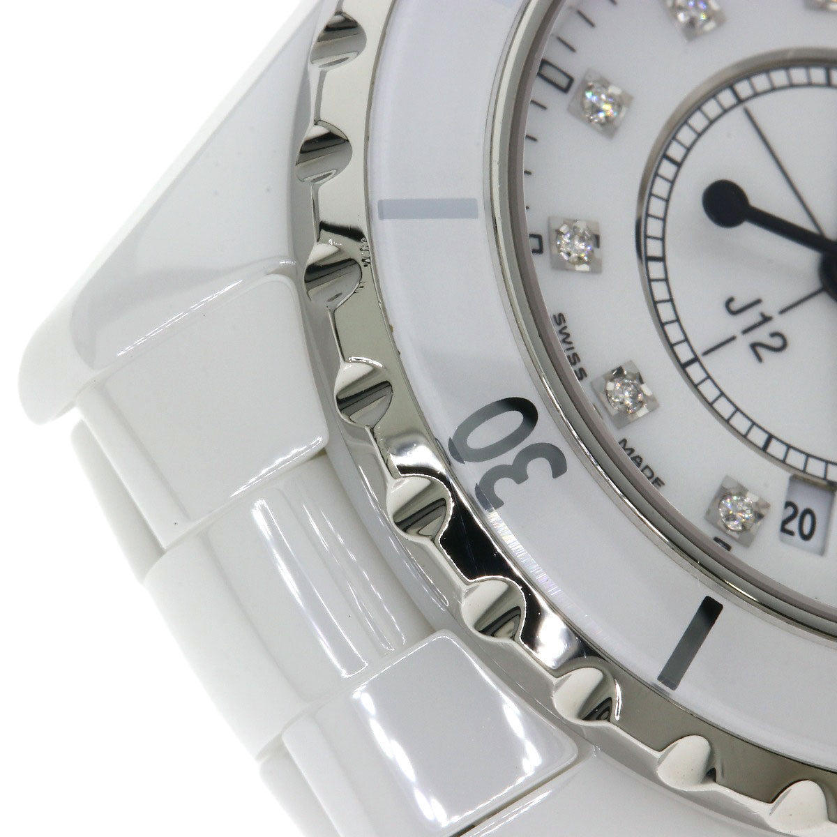CHANEL J12 1.3" Watches H1628 Ceramic/Ceramic Ladies