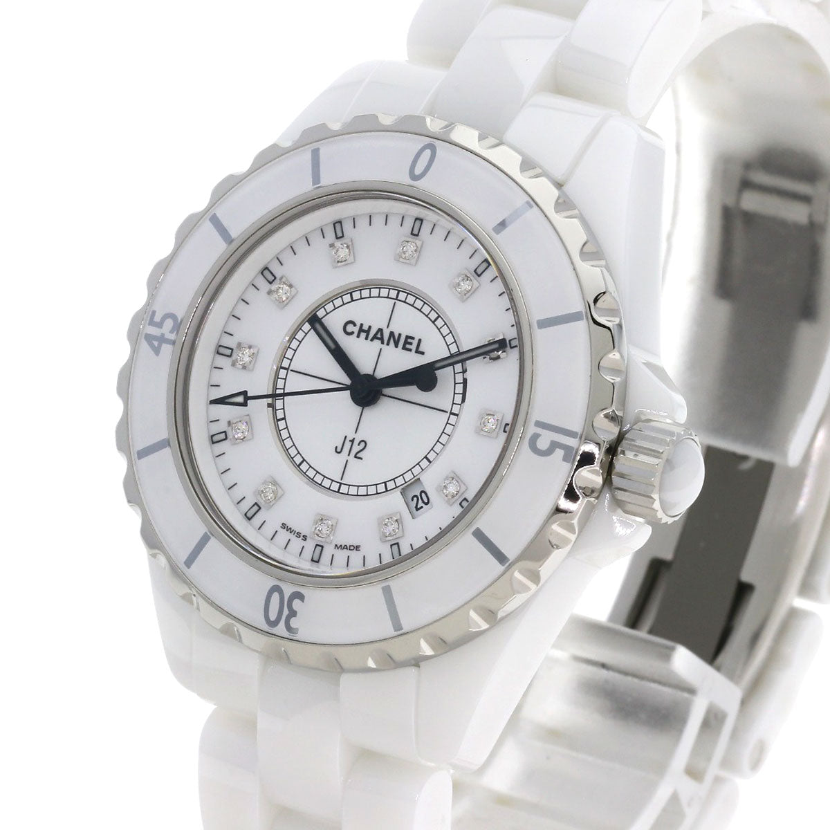 CHANEL J12 1.3" Watches H1628 Ceramic/Ceramic Ladies