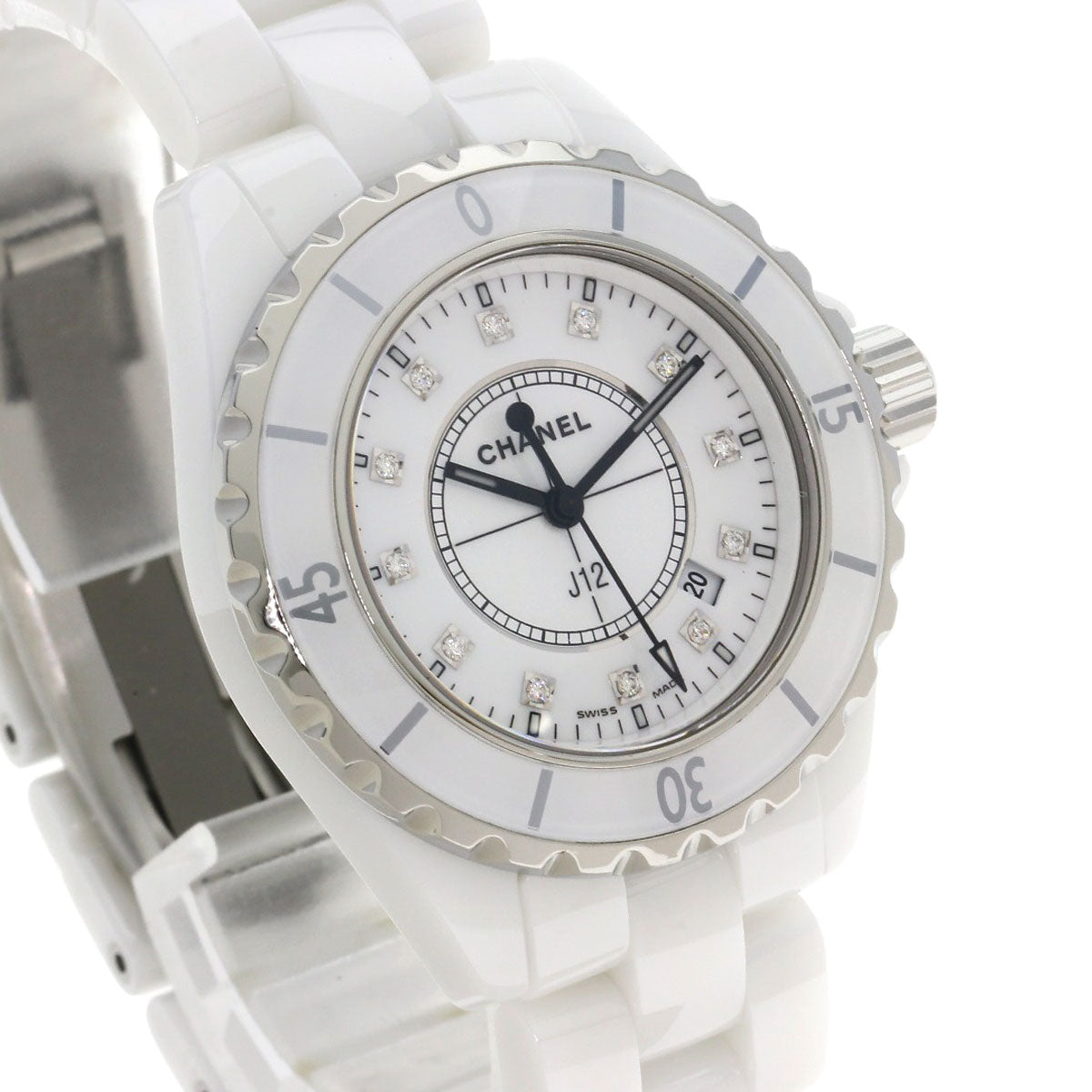 CHANEL J12 1.3" Watches H1628 Ceramic/Ceramic Ladies