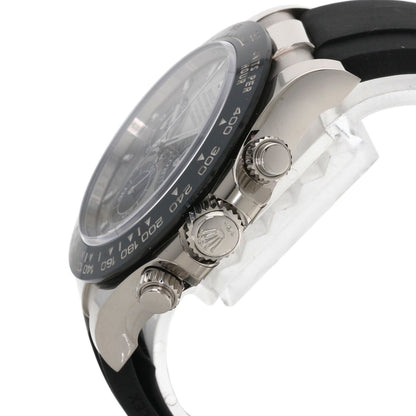 ROLEX Daytona Steel Black Watches 116519LN K18 White Gold/Rubber mens