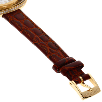 CENTURY charisma Watches K18 Pink Gold/Leather Ladies