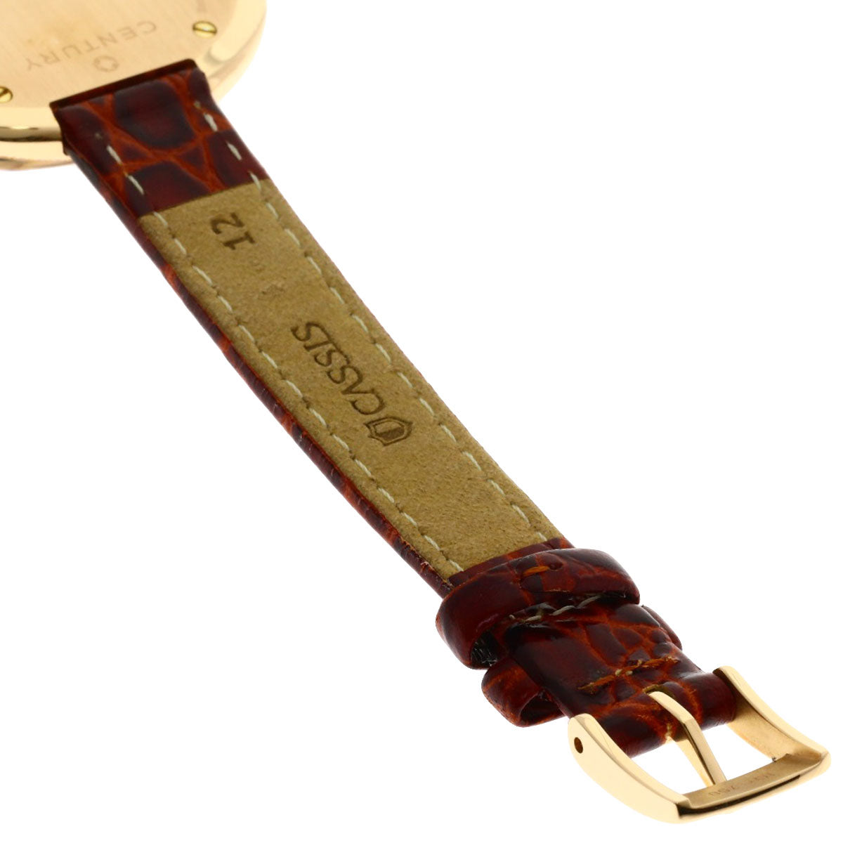 CENTURY charisma Watches K18 Pink Gold/Leather Ladies