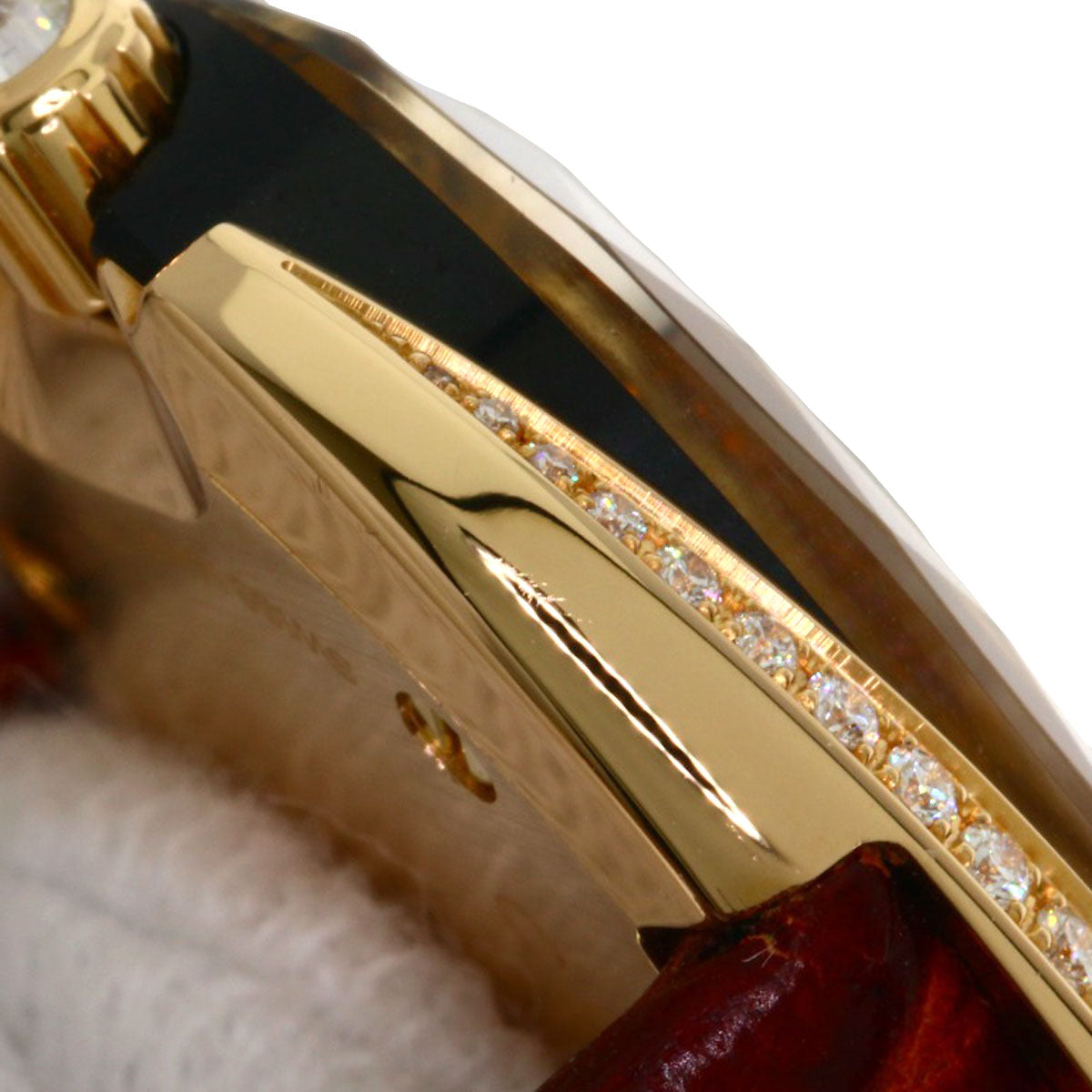 CENTURY charisma Watches K18 Pink Gold/Leather Ladies