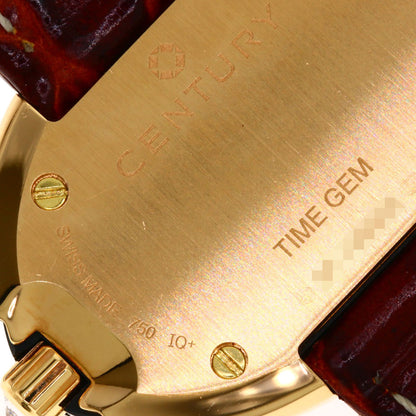 CENTURY charisma Watches K18 Pink Gold/Leather Ladies