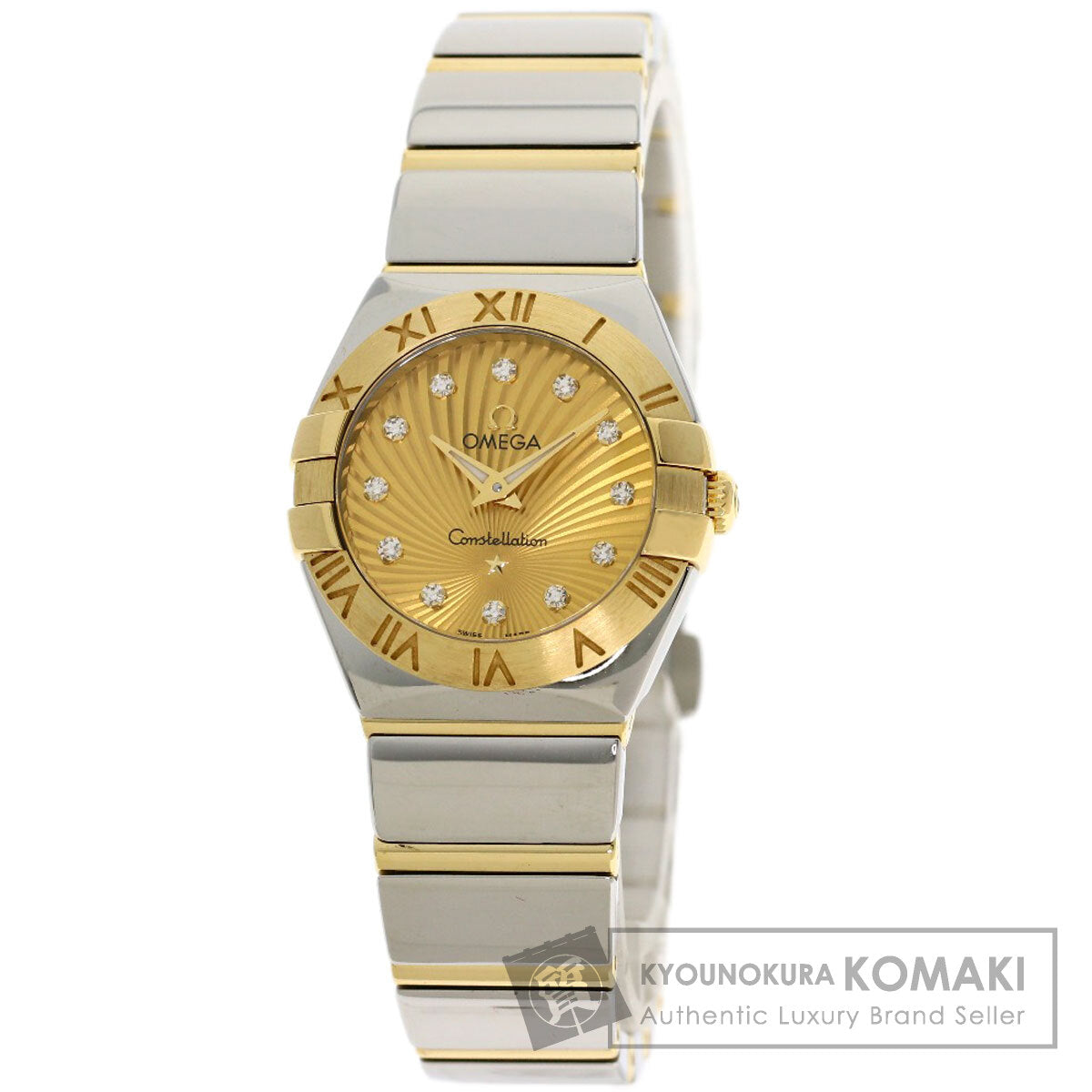 OMEGA Constellation polish Watches 123.20.24.60.58.002 Stainless Steel/Stainless Steel Ladies