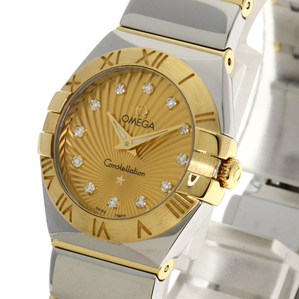 OMEGA Constellation polish Watches 123.20.24.60.58.002 Stainless Steel/Stainless Steel Ladies