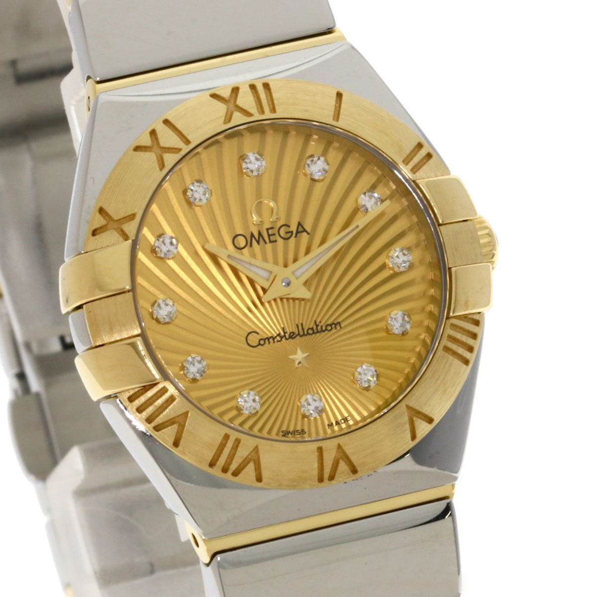 OMEGA Constellation polish Watches 123.20.24.60.58.002 Stainless Steel/Stainless Steel Ladies