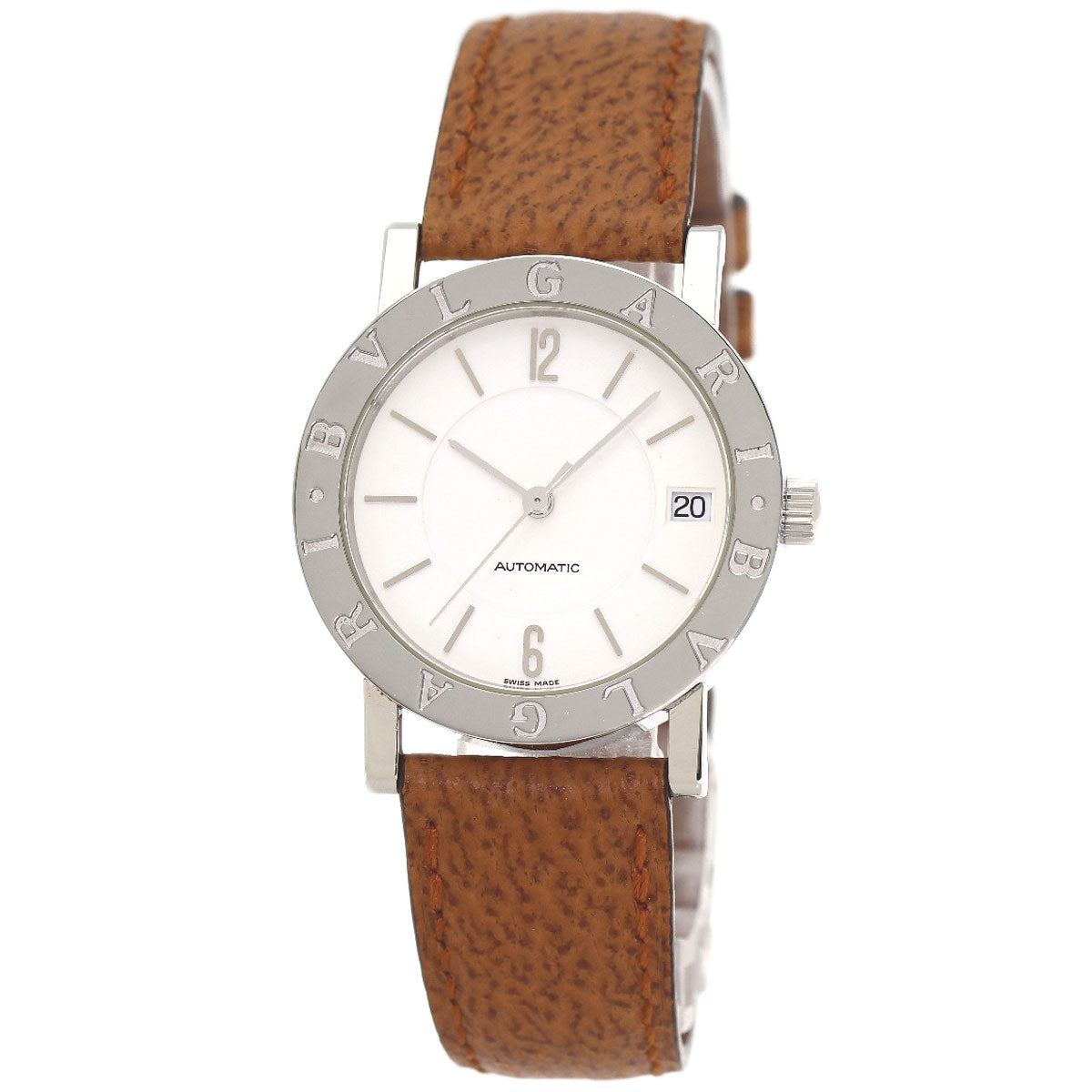 BVLGARI BVLGARI BVLGARI Watches BB33SL AUTO Stainless Steel/Leather mens