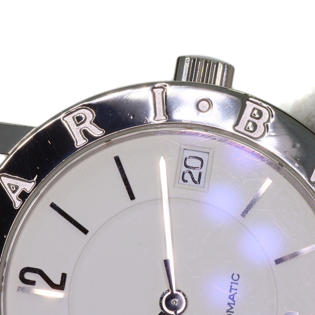 BVLGARI BVLGARI BVLGARI Watches BB33SL AUTO Stainless Steel/Leather mens