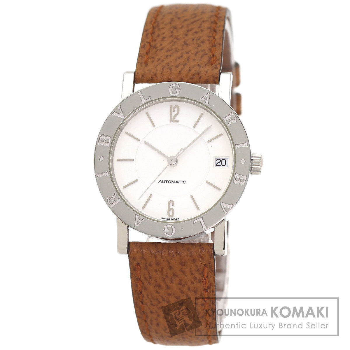BVLGARI BVLGARI BVLGARI Watches BB33SL AUTO Stainless Steel/Leather mens