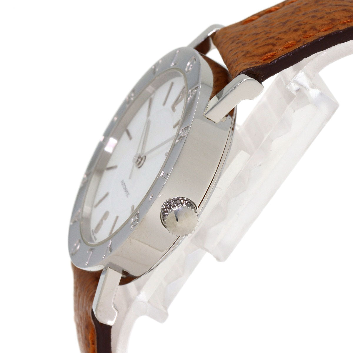 BVLGARI BVLGARI BVLGARI Watches BB33SL AUTO Stainless Steel/Leather mens