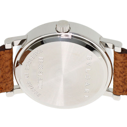 BVLGARI BVLGARI BVLGARI Watches BB33SL AUTO Stainless Steel/Leather mens
