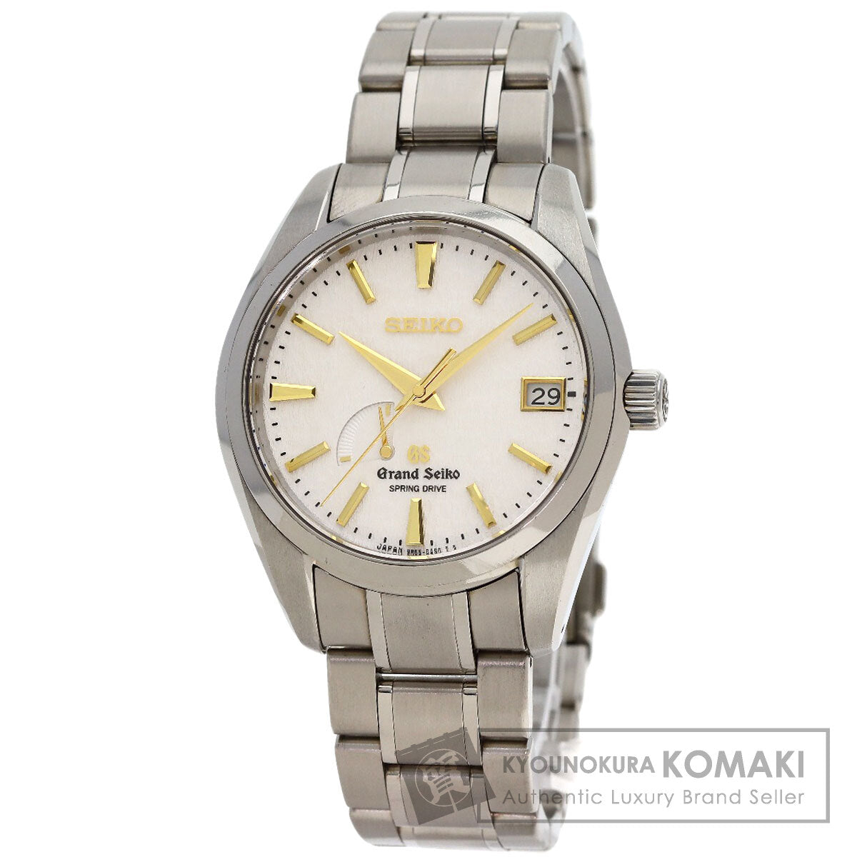 SEIKO Grand Seiko Snow White Watches SBGA059 9R65-0AE0 Titanium/Titanium mens