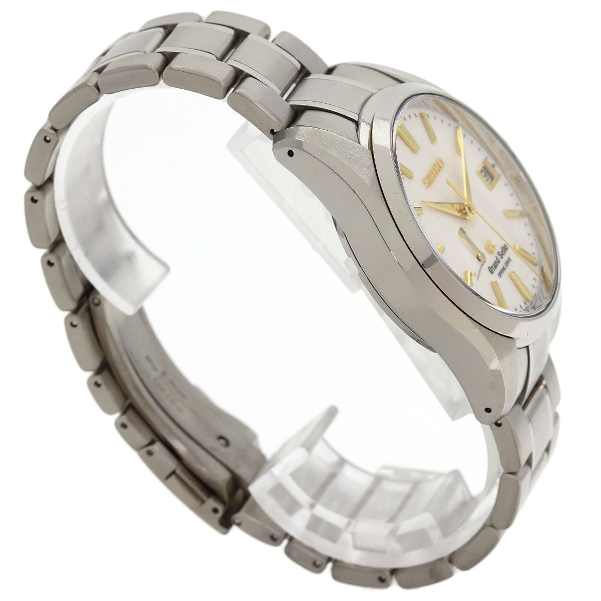 SEIKO Grand Seiko Snow White Watches SBGA059 9R65-0AE0 Titanium/Titanium mens