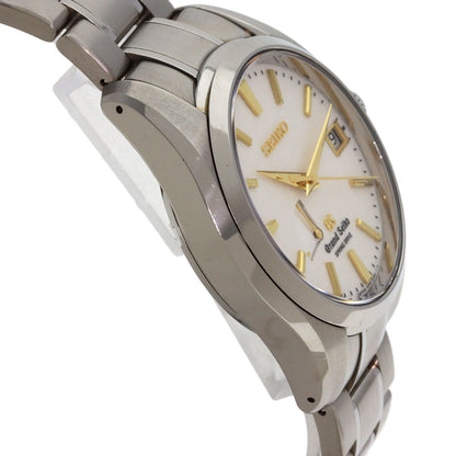 SEIKO Grand Seiko Snow White Watches SBGA059 9R65-0AE0 Titanium/Titanium mens