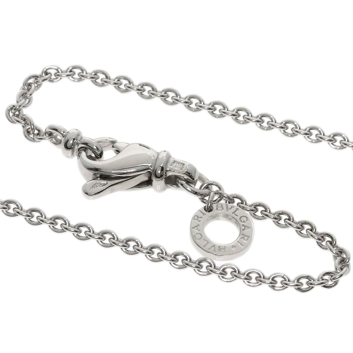 BVLGARI B.zero1 Necklace K18 White Gold Ladies [Used]