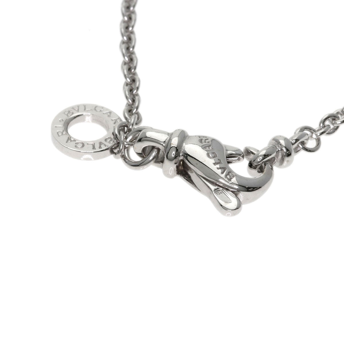 BVLGARI B.zero1 Necklace K18 White Gold Ladies [Used]