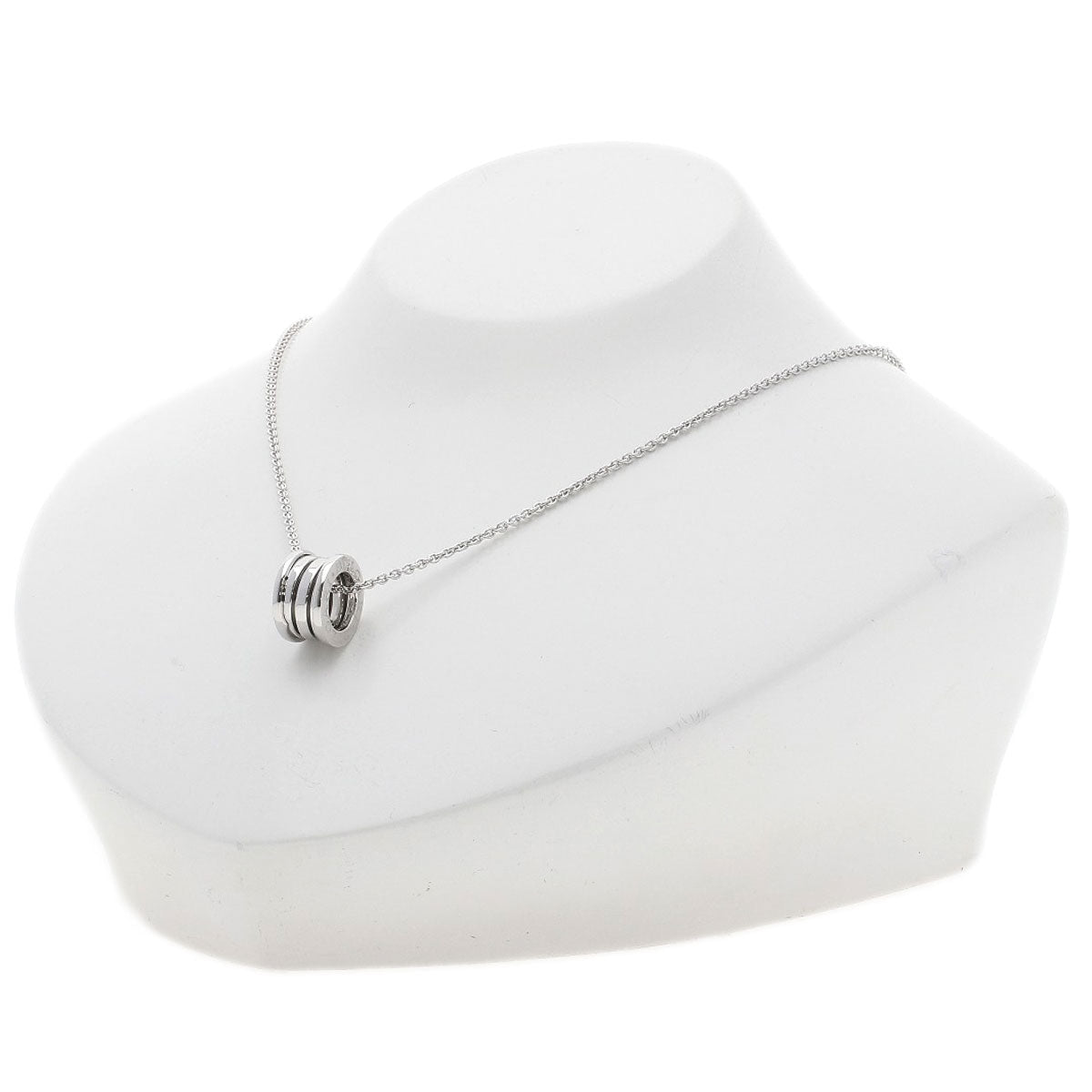BVLGARI B.zero1 Necklace K18 White Gold Ladies [Used]