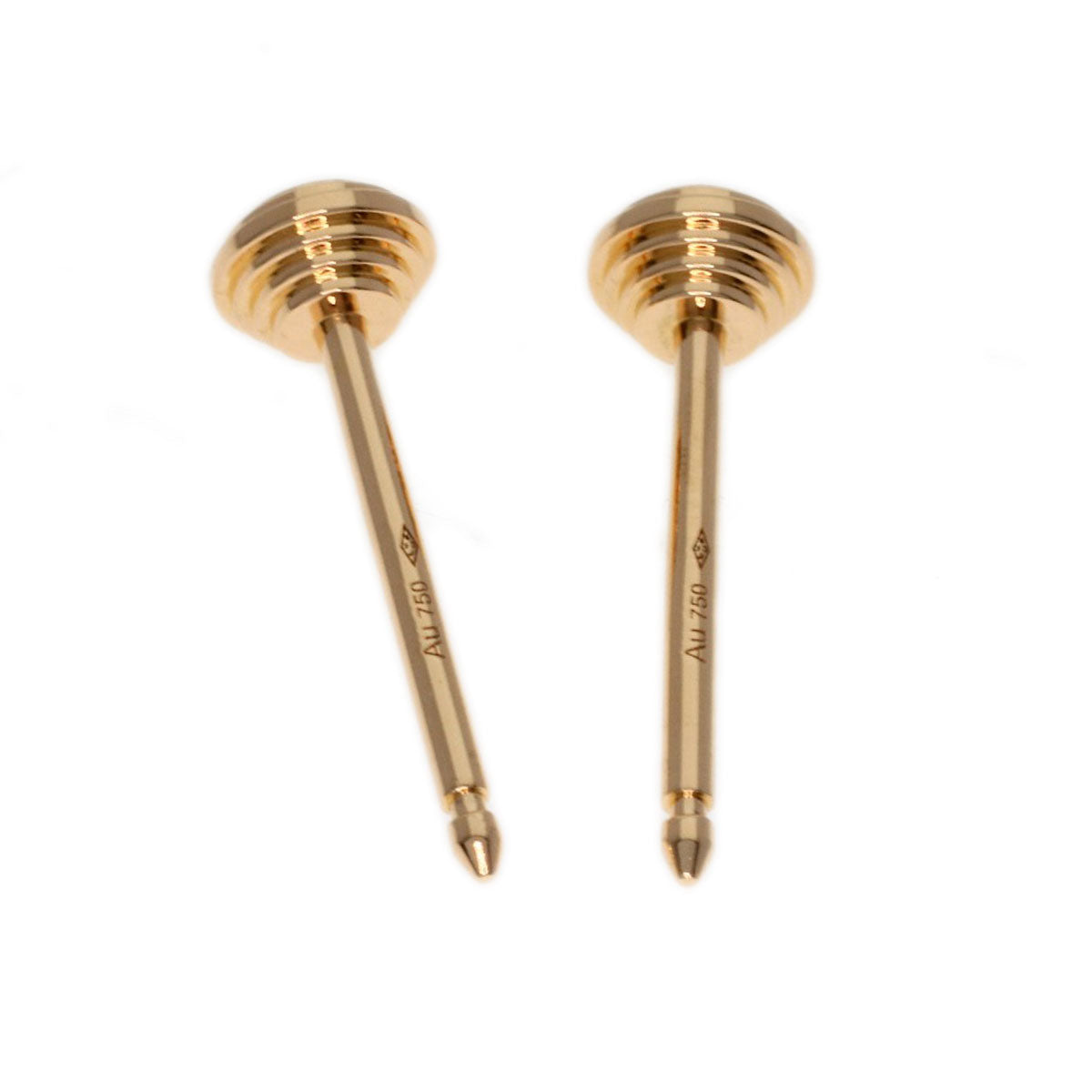 CARTIER Amour XS Diamond earring K18 Pink Gold Ladies [Used]