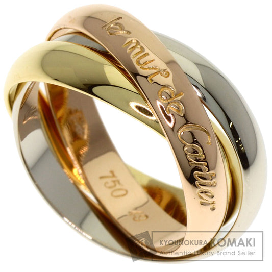 CARTIER Trinity #49 Ring K18 Yellow Gold K18 White GoldLadies [Used]
