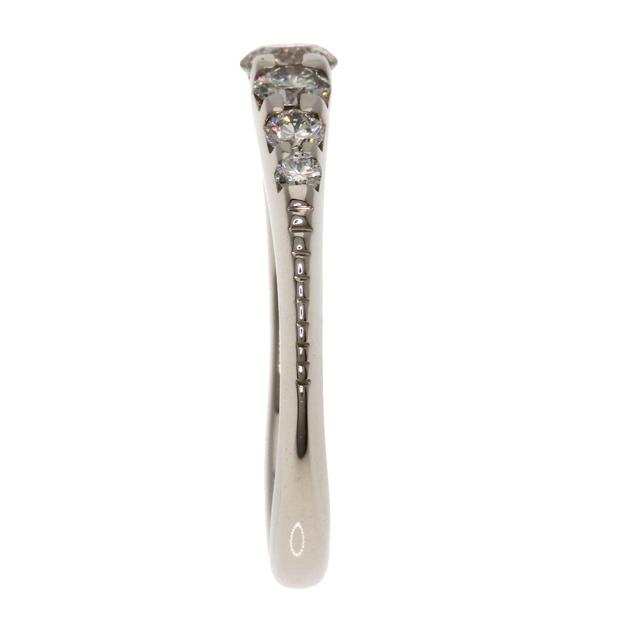 Kashikey Naked Pinky Ring Ring K18BG Ladies [Used]