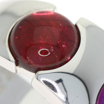 FRED Amethyst Tourmaline Ring K18 White Gold Ladies [Used]