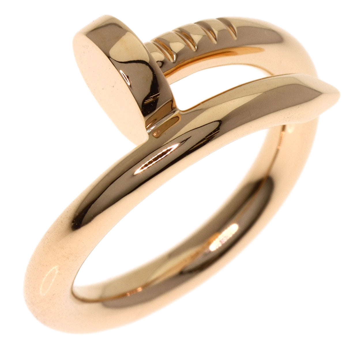 CARTIER Juste un Clou Classique #50 Ring K18 Pink Gold Ladies [Used]